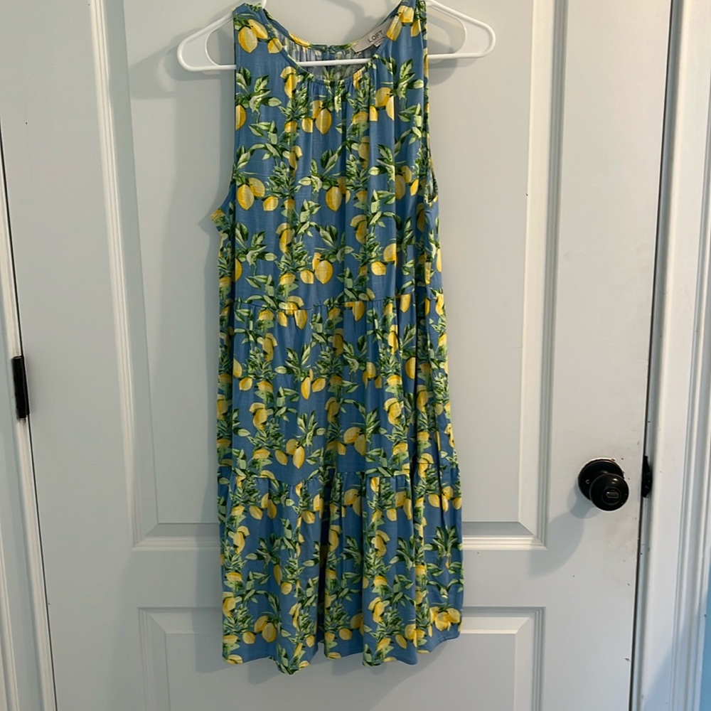 Women's Loft Linen Dress New with Tags Size Medium